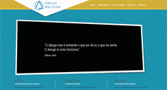 Desktop Screenshot of agenciamaisbrasil.com.br